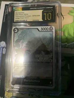 Bartolommeo One Piece (2024) Tournament Promos -OP04-089 Judge Pack Vol 3 - Image 1