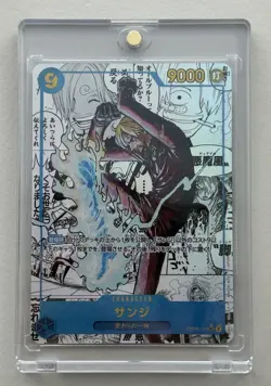 Sanji OP06-119 SEC-SP Manga Alt Art Best Vol.2 Japanese One Piece Card NM - Image 1