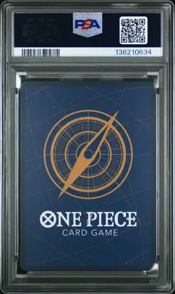 2025 ONE PIECE JPN PROMOS OFFICIAL EVENT TOP PRIZE #005 SANJI PSA 10 - Image 2