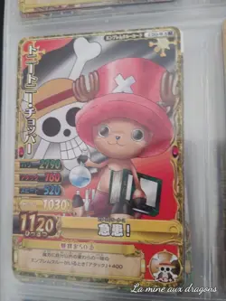 Carte One Piece Data Carddass OnePy W Match C253-W card OP Mugiwara Chopper Tony - Image 1