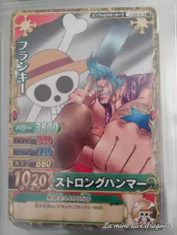 Carte One Piece Data Carddass OnePy W Match C255-W card OP Mugiwara Franky - Image 1