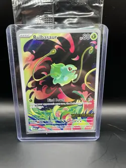 Pokemon Card TCG Bulbasaur 133/132 Mega Evolution Stamped Promo Sealed - Image 1