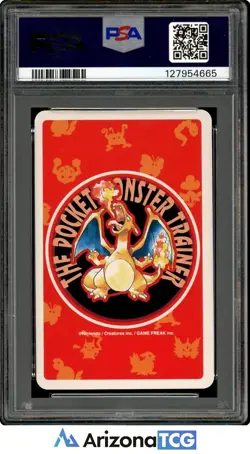 Pokemon 1996 Ivysaur #002 4 of Diamonds Pokemon Red Playing Card Japanese PSA 10 - Image 2