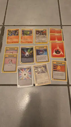 Pokemon TCG lot Of 60 Cards With Moltress Deck Box And Card Sleeves - Image 2