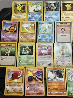 Pokemon Card ALL VTG RARE Lot 30 Cards Damaged Stamped Charizard Delta Species - Image 2