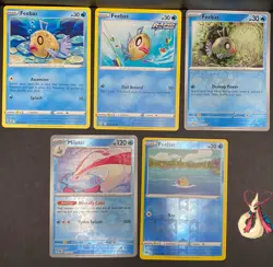 10x Pokemon Cards Milotic Feebas Lot - XY Holo Ultra Rare EX Exclusive TCG - Image 2