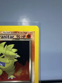 Pokemon TCG Dark Tyranitar Neo Destiny Holo Rare Card 11/105 Unlimited - Image 3