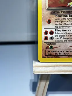 Pokemon TCG Dark Tyranitar Neo Destiny Holo Rare Card 11/105 Unlimited - Image 5