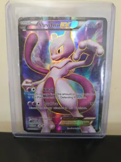 Pokemon TCG Mewtwo EX 98/99 Full Art Ultra Rare Holo Card Next Destinities - Image 1
