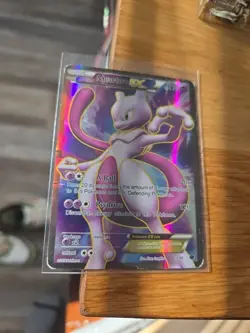 Pokemon TCG Mewtwo EX 98/99 Full Art Ultra Rare Holo Card Next Destinities - Image 3