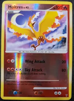 Moltres 36/147 Supreme Victors Reverse Holo LP Pokemon Card Tcg See Detailed Pic - Image 1