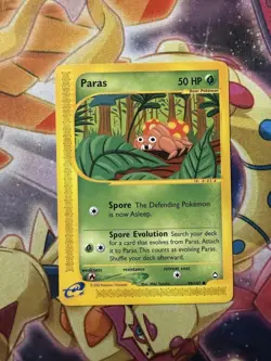 Pokemon Card - Aquapolis 99/147 - PARAS (common) - NM - Image 1