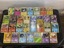 Pokemon Card ALL VTG RARE Lot 30 Cards Damaged Stamped Shadowless Charizard Pika - Image 1