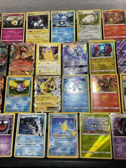 Pokemon Card ALL VTG RARE Lot 30 Cards Damaged Stamped Shadowless Charizard Pika - Image 3