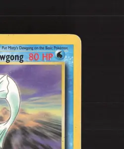 Misty's Dewgong 54/132 Gym Challenge Uncommon Pokemon Card MP - Image 4