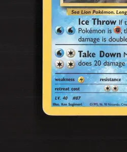 Misty's Dewgong 54/132 Gym Challenge Uncommon Pokemon Card MP - Image 5