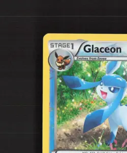 Glaceon 19/111 Furious Fists Reverse Holo Rare Pokemon Card LP - Image 3