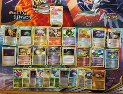 Vintage Pokemon Card Lot Reverse Holo Flareon Jigglypuff Growlithe 28 Cards - Image 1