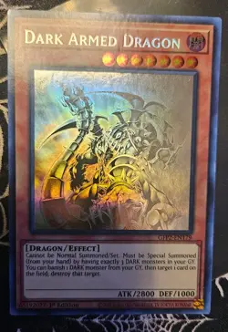 Yu-Gi-Oh! Dark Armed Dragon (Ghost Rare) - Ghosts From the Past Card - Image 1