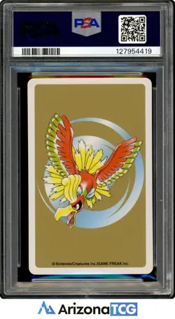 Pokemon 2000 Arbok #024 4 Of Hearts Pokemon Gold Playing Card Japanese PSA 10 - Image 2