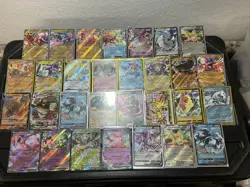 (30) Pokemon Ultra/Secret Rare CARD GX EX V Holo Lot VTG Mew Salamence Zacian - Image 1