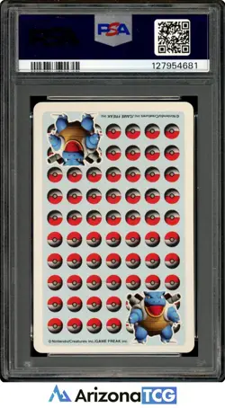Pokemon 1998 Nidoqueen King Of Diamonds Pokemon Stadium Blue Playing Card PSA 10 - Image 2