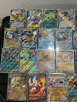 (30) Pokemon Ultra/Secret Rare CARD GX EX V Holo Lot VTG Ninetales LUGIA Tryan - Image 2
