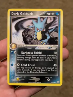 Dark Golduck 35/109 2004 Pokemon Card Regular Non Holo Team Rocket Returns LP - Image 1