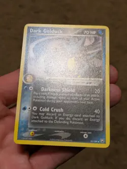 Dark Golduck 35/109 2004 Pokemon Card Regular Non Holo Team Rocket Returns LP - Image 2