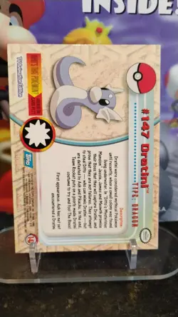 DRATINI Series 2 TV Animation Ed. POKEMON Non-Holo 2000 TOPPS Trading Card #147 - Image 2