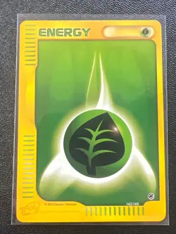pokemon expedition series E-reader card leaf energy LP - Image 1