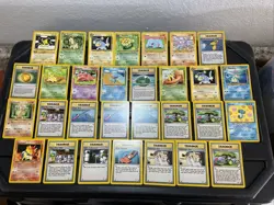 (30) Pokemon Card ALL VTG Lot Cards 1999 Neo Legendary Trainer Croconaw - Image 1