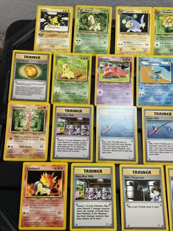 (30) Pokemon Card ALL VTG Lot Cards 1999 Neo Legendary Trainer Croconaw - Image 2