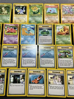 (30) Pokemon Card ALL VTG Lot Cards 1999 Neo Legendary Trainer Croconaw - Image 3