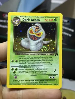 Dark Arbok 2/82 Weezing 14/82 Team Rocket 2000 Holo Rare WOTC Pokemon Card TCG - Image 3