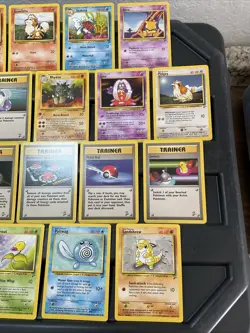 (30) Pokemon Card ALL VTG Lot Cards 1999 Base Set 2 Arcanine Kadabra Rhydon - Image 4