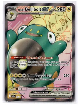 Iono's Bellibolt ex - Promo SV: Scarlet & Violet Promo Cards 194 LP-NM - Image 1