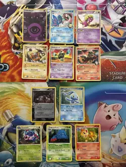 Vintage Pokemon Card Lot Holo Arcanine Milotic - Image 1