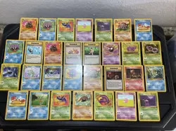 (30) Pokemon Card ALL VTG Lot Cards 1999 Fossil Set Seadra Magmar Slowpoke - Image 1
