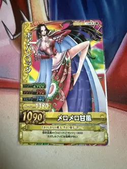 Hancock ONE PIECE Berry Match IC Card TCG Bandai Japanese HOLO C189W-R - Image 1