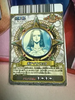 Hancock ONE PIECE Berry Match IC Card TCG Bandai Japanese HOLO C189W-R - Image 2