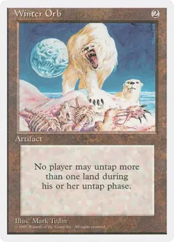 4th Edition MTG 1 Winter Orb Magic - Image 1