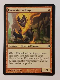 Flamekin Harbinger Lorwyn Magic the Gathering mtg x1 - Image 1