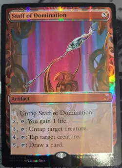 Staff of Domination Masterpiece Series: Kaladesh Inventions Foil - Image 1