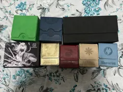 Mtg Deck Box Hard Commander Deck Box Lot Bulk - Image 1