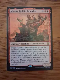MTG Muxus, Goblin Grandee Jumpstart Regular Rare 024/078 - Image 1