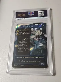 Jill, Shiva's Dominant Borderless Surge Foil PSA 10 💎💎 Final Fantasy MTG - Image 3
