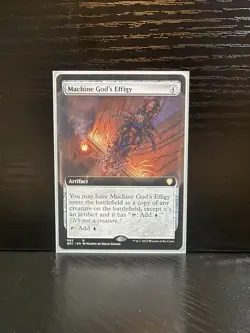 Machine God's Effigy (Extended Art) Commander: the Brothers' War Regular - Image 1