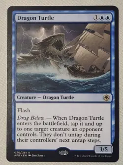 MTG Magic Gathering [x1] Dragon Turtle [x1] Adventures in Forgotten Realms M/NM - Image 1