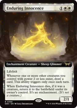 Enduring Innocence (Extended Art) [Duskmourn] MTG - Image 1